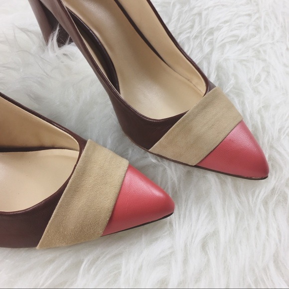 C. Wonder Jillina Leather and Suede Pumps - Picture 2 of 8